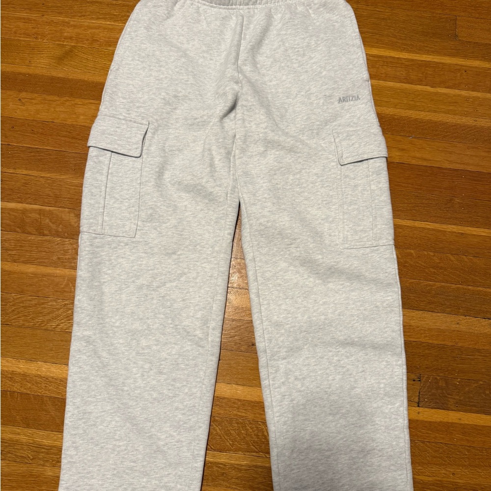 Aritzia Cargo Sweatfleece Pants